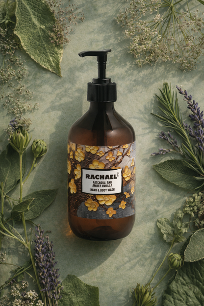 Hand &amp; Body Wash | Patchouli &amp; Amber Vanilla