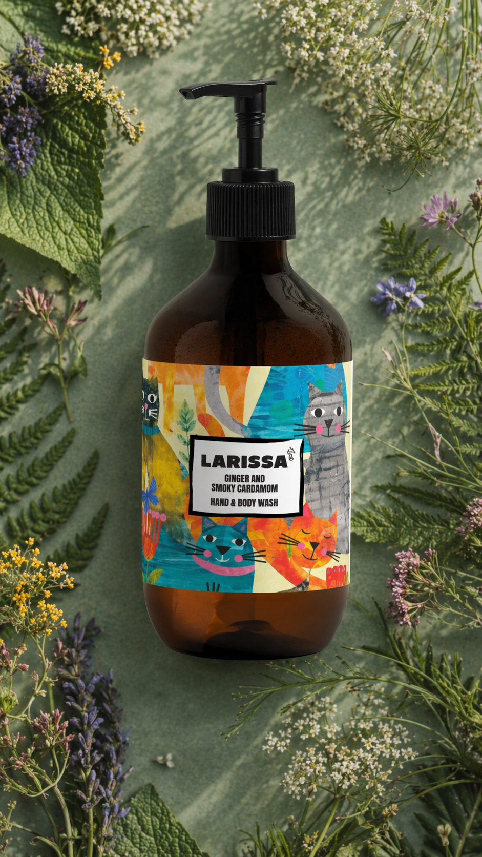 Hand &amp; Body Wash | Ginger &amp; Smoky Cardamom
