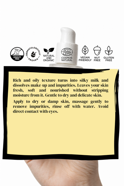 Sensitive Skin Oil-To-Milk Cleanser
