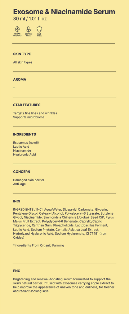 Exosome &amp; Niacinamide Serum