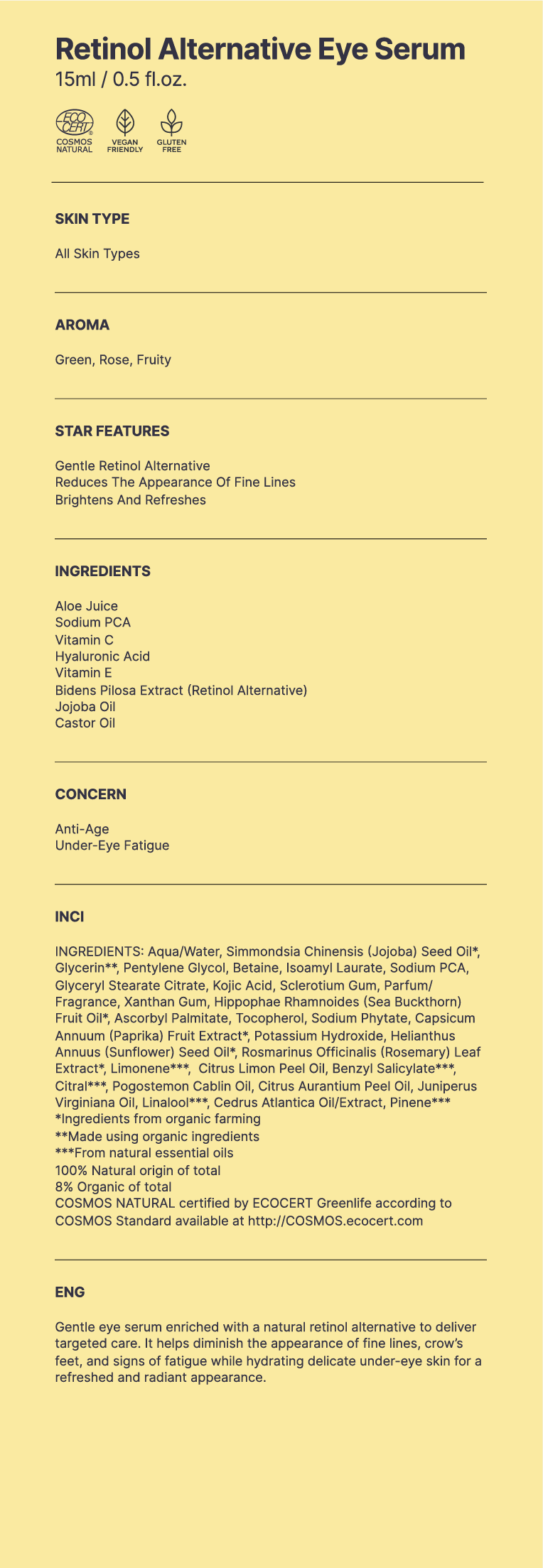 Retinol Alternative Eye Serum