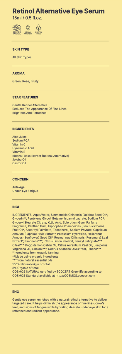 Retinol Alternative Eye Serum