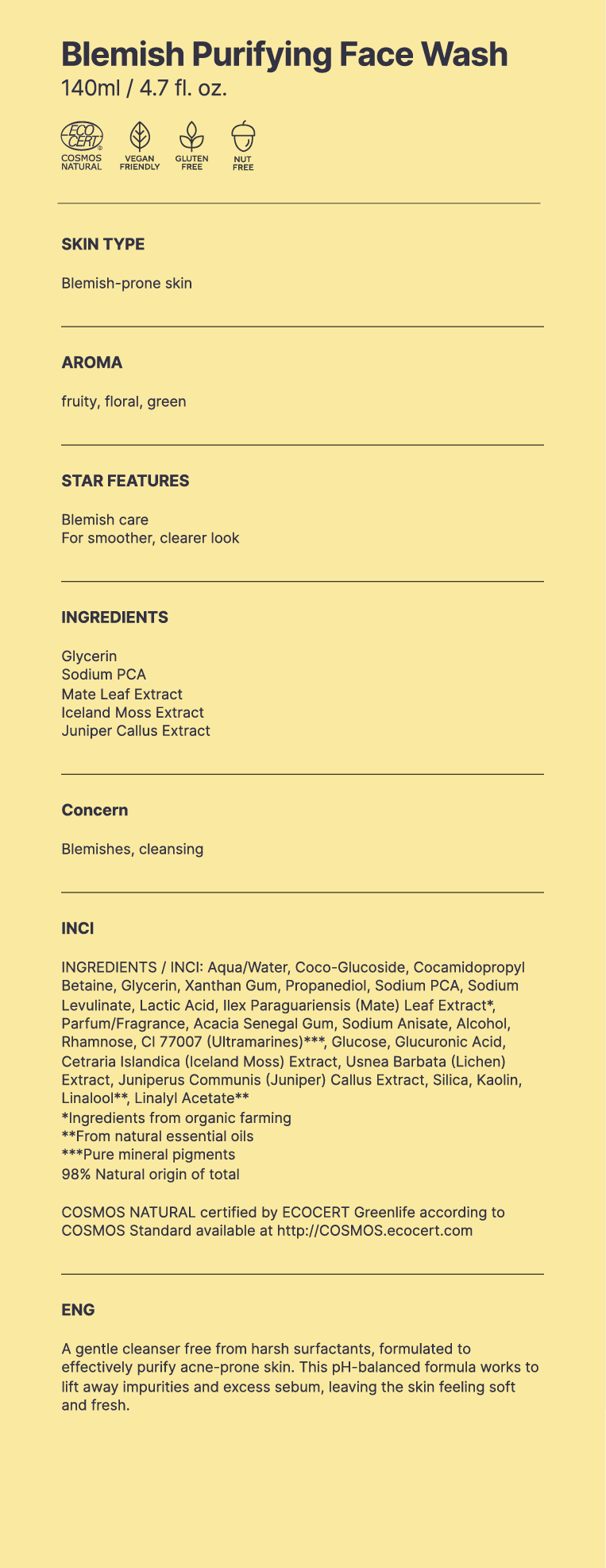 Acne Purifying Face Wash