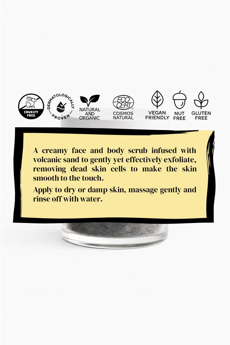Icelandic Volcano Face &amp; Body Scrub