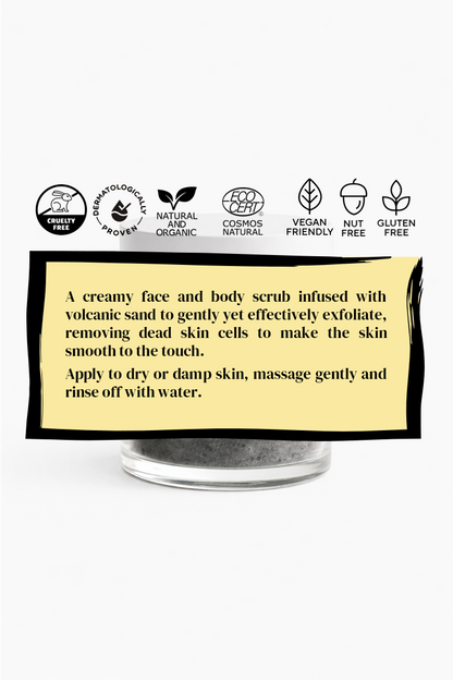 Icelandic Volcano Face &amp; Body Scrub