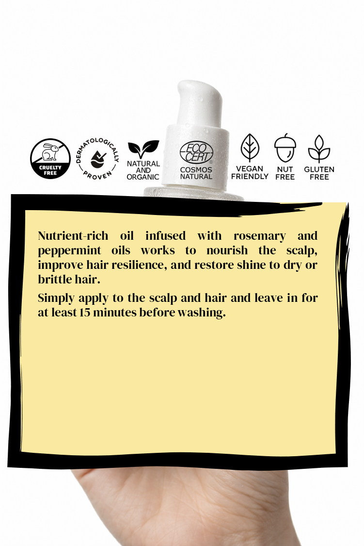 Rosemary Hair &amp; Scalp Strengthening Oil